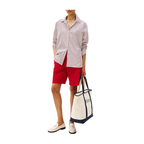Tommy Hilfiger Borsa a spalla Borsa Donna TH Summer Canvas Tote UNI - Francavilla Moda